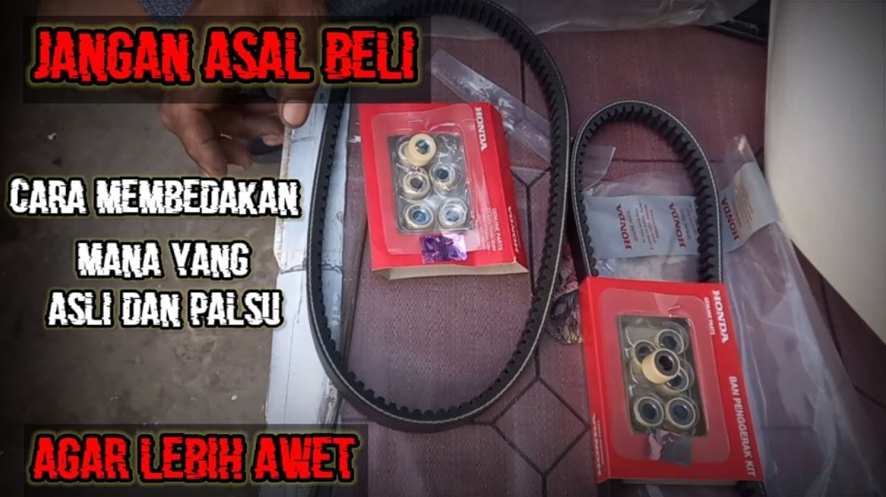 Cara Membedakan Suara Roller Weight Dan V Belt Rusak Pada Motor Matic