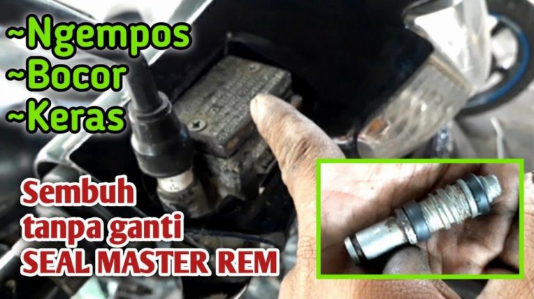 Kenali Tanda Tanda Master Rem Cakram Motor Bocor Dan Cara Mengatasinya
