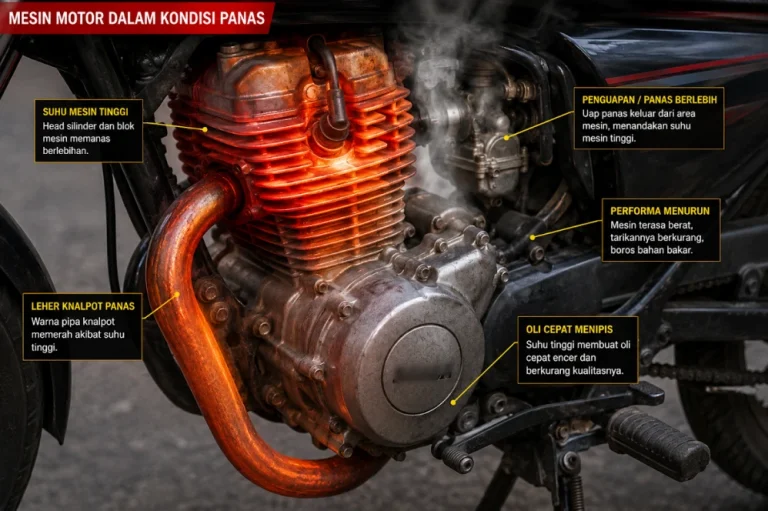 Mengapa Mesin Motor Balap Cepat Panas Solusi Dan Analisis Teknis Lengkap